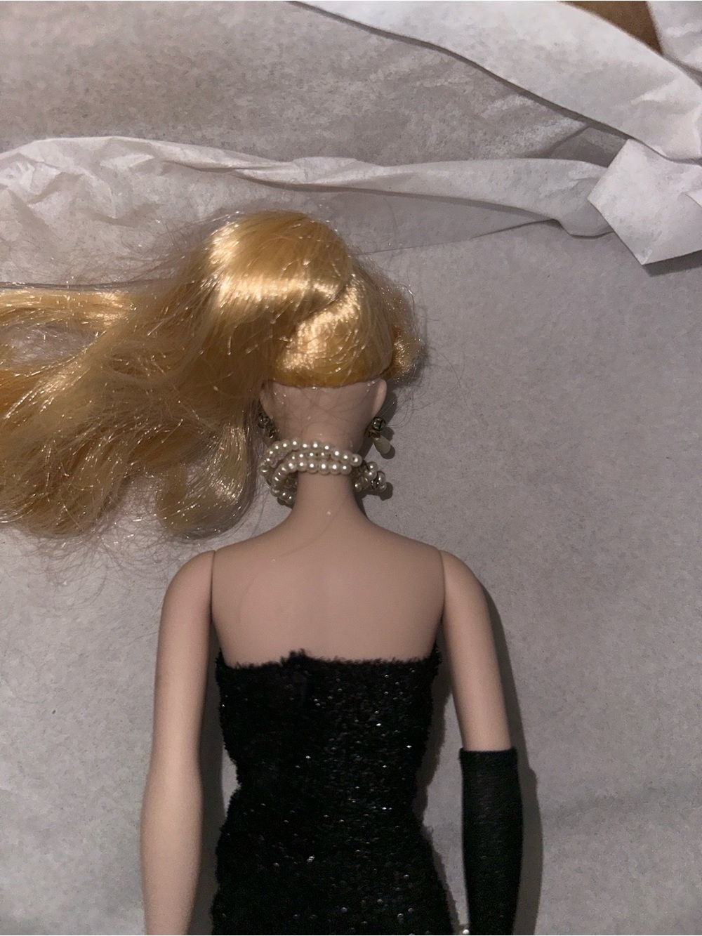 1990 Solo In The Spotlight Porcelain Barbie Doll Reproduction - Picture 5 of 5